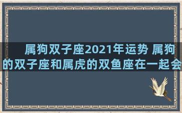 属狗双子座2021年运势 属狗的双子座和属虎的双鱼座在一起会怎么样